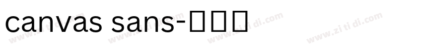 canvas sans字体转换 canvas sans字体转换
